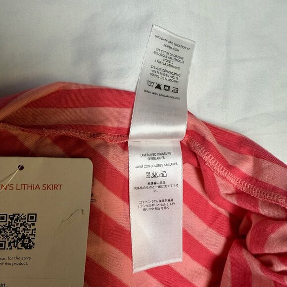 Patagonia Lithia Skirt – Vista Stripe Pickled Pink – Size L - New With Tags - Picture 5 of 9